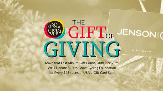 SPREAD THE LOVE WITH A GIFT CARD AND HELP GROW CYCLING