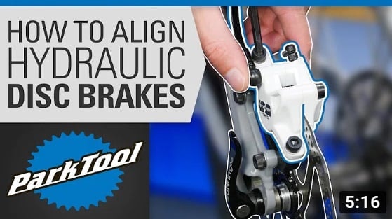 Park Tool: How to Align a Hydraulic Disc Brake on a Bike