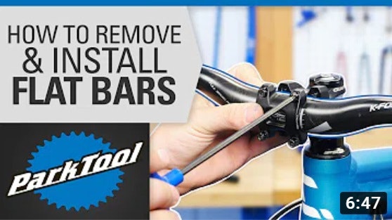 Park Tool: How to Replace Bicycle Handlebars - Flat Bars