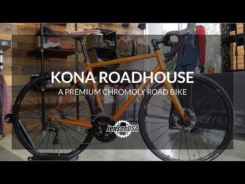 YouTube - Review: Kona Roadhouse Steel Road Bike