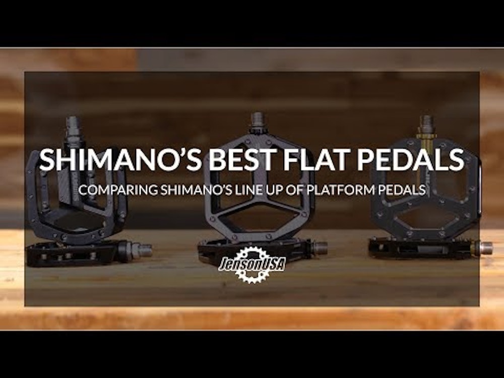 YouTube - Shimano Platform Pedals