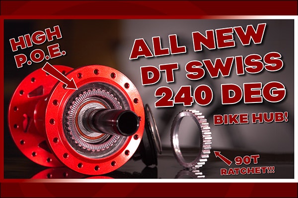The All-New DT Swiss 240 DEG Bicycle Hubs!