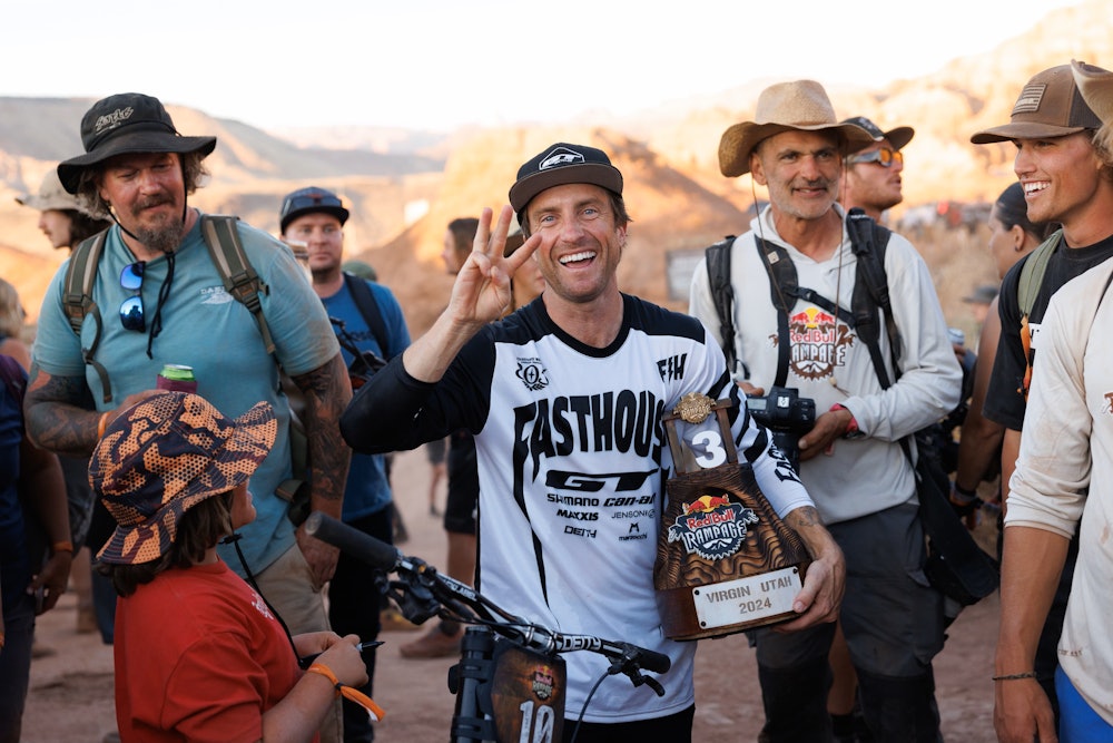 Tyler McCaul takes 3rd Place at Red Bull Rampage