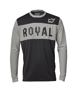Royal Racing | Apex LS Jersey Men's | Size Large in Grey/Black