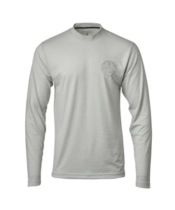Royal Racing | Core Ls Jersey 'outfitters' Men's | Size Small In Grey Heather | 100% Cotton