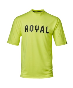 Royal Racing | Core SS Jersey Men's | Size Large in Flo Yellow Heather