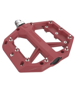 Shimano | Pd-Gr400 Deore Flat Pedals Pd-Gr400 Flat Pedal | Red | Ind.pack | Composite