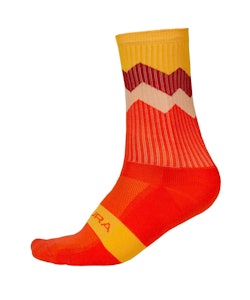 Endura | Jagged Sock Men's | Size Small/Medium in Paprika