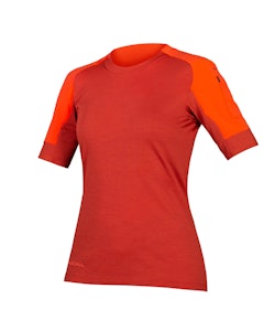 Endura | Women's Gv500 S/s Jersey | Size Small In Cayenne