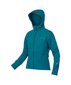 Endura | Women's Mt500 Waterproof Jacket | Size Extra Large In Spruce Green | Elastane/nylon/polyester