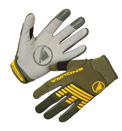 Endura | Singletrack Glove Men's | Size Small In Olive Green | Elastane/nylon/polyester