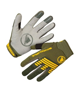 Endura | Singletrack Glove Men's | Size Medium In Olive Green | Elastane/nylon/polyester