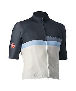 Castelli | A Blocco Jersey Men's | Size Small in Savile Blue/Ivory