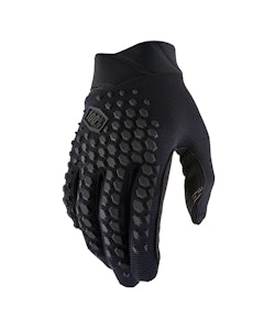 100% | Geomatic Gloves Men's | Size Medium in Black/Charcoal