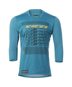 Yeti Cycles | Enduro 3/4 Jersey Men's | Size Small in Turquoise Worldwide