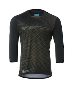 Yeti Cycles | Enduro 3/4 Jersey Men's | Size Small in Black Halftone