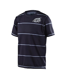 Troy Lee Designs | Youth Flowline Ss Jersey Men's | Size Small In Black | Polyester