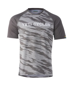 Yeti Cycles | Longhorn Jersey Men's | Size Extra Large In Limestone Camo | 100% Polyester