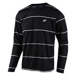 Troy Lee Designs | Flowline Ls Revert Jersey Men's | Size Medium In Revert Black