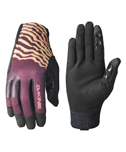 Dakine | Women's Covert Glove | Size Extra Large In Ochre Stripe/port