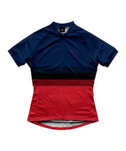 Twin Six | The Soloist Women's Jersey | Size Extra Large In Navy | Polyester