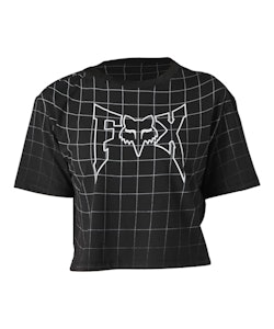 Fox Apparel | CELZ Cropped T-Shirt Women's | Size Medium in Black