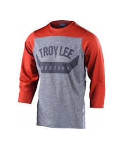 Troy Lee Designs | RUCKUS 3/4 JERSEY Men's | Size Large in Arc Red Clay