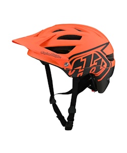 Troy Lee Designs | A1 HELMET Drone Men's | Size Extra Large/XX Large in Drone Fire Red