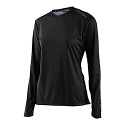 Troy Lee Designs | Wmns Lilium Ls Jersey Women's | Size Small In Black