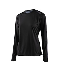 Troy Lee Designs | WMNS LILIUM LS JERSEY Women's | Size Extra Small in Black