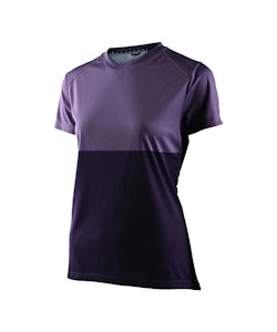 Troy Lee Designs | Wmns Lilium Ss Jersey Women's | Size Large In Block Orchid/purple