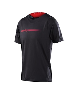 Troy Lee Designs | Youth Skyline Ss Jersey Men's | Size Medium In Channel Carbon
