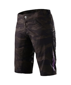 Troy Lee Designs | WMNS MISCHIEF SHORT w/LINER Women's | Size Medium in Brushed Camo Army