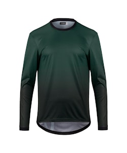 Assos | Trail Ls Jersey T3 Men's | Size Small In Schwarzwald Green | Spandex/polyester