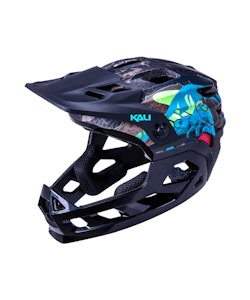 Kali | Maya FF Child Helmet in Lizard/Matte Black