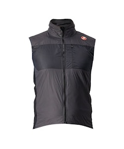Castelli | Unlimited Puffy Vest Men's | Size XX Large in Dark Gray/Black/Silver Gray