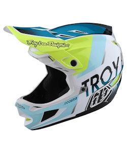 Troy Lee Designs | D4 Composite Helmet W/mips Men's | Size Xx Large In White