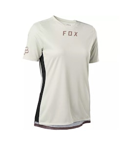 Fox Apparel | W Defend Ss Jersey Women's | Size Large In Bone | Polyester