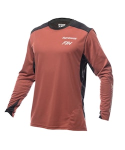 Fasthouse | Alloy Rally LS Jersey Men's | Size Extra Large in Clay/Black