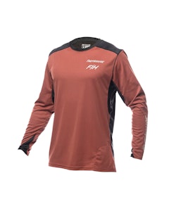 Fasthouse | Youth Alloy Rally Ls Jersey Men's | Size Small In Clay/black | Spandex/polyester