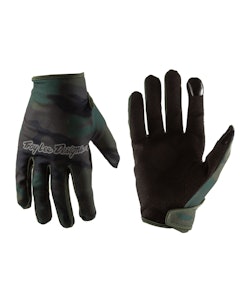 Troy Lee Designs | Flowline Gloves Men's | Size Large In Brushed Camo Army