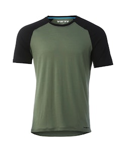 Yeti Cycles | Turq Merino Jersey Men's | Size Extra Large in Fatigue