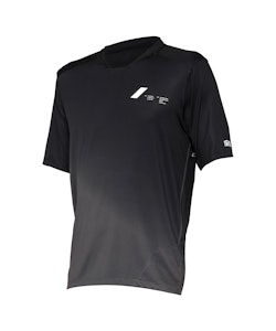 100% | CELIUM Short Sleeve Jersey Men's | Size Large in Black/Charcoal
