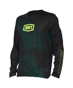 100% | Airmatic Le Long Sleeve Jersey Men's | Size Small in Black Camo