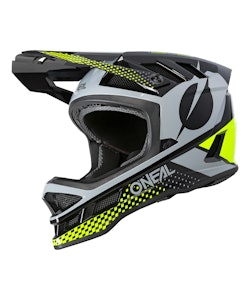 O'Neal | Blade Polyacrylite Helmet Men's | Size Small in Ace Black/Neon Yellow/Gray