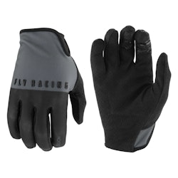 Fly Racing | Media Youth Gloves Men's | Size Large In Black/grey | Spandex