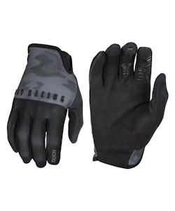 Fly Racing | Media Youth Gloves Men's | Size Large In Black/grey Camo | Spandex
