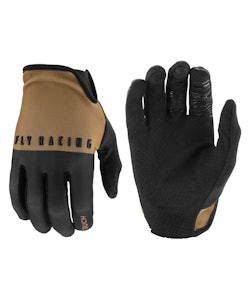 Fly Racing | Media Gloves Men's | Size Extra Large in Dark Khaki/Black