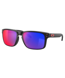 Oakley | Holbrook Prizm Lens Sunglasses Men's in Matte Black/Red Iridium