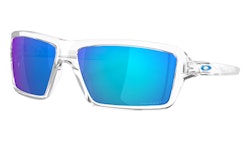 Oakley | Cables Sunglasses Men's In Polished Clear/prizm Sapphire Lens